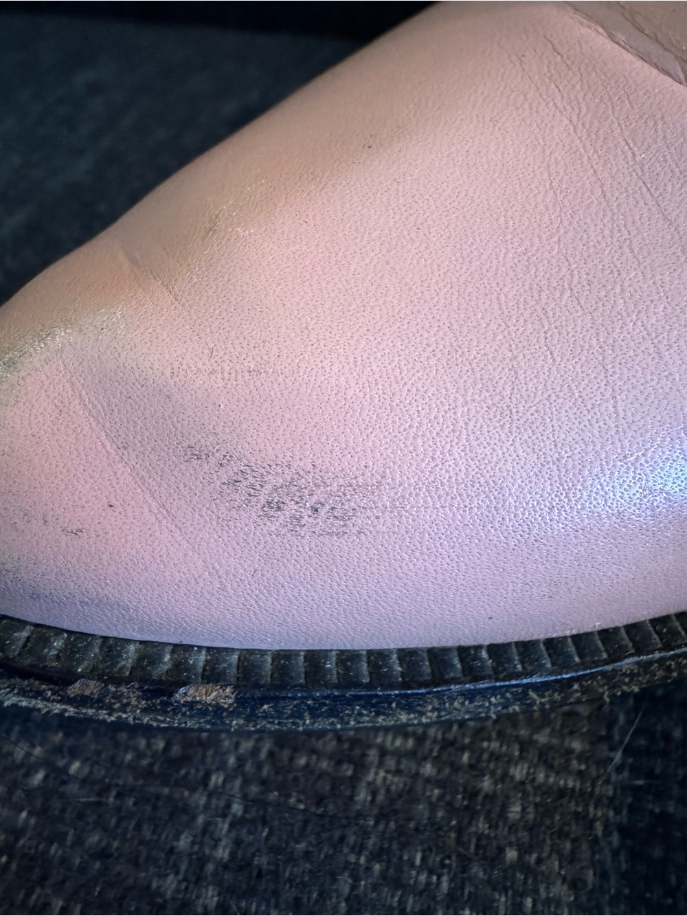 Vintage pink Arnold Churgin leather boots - Picture 12 of 14